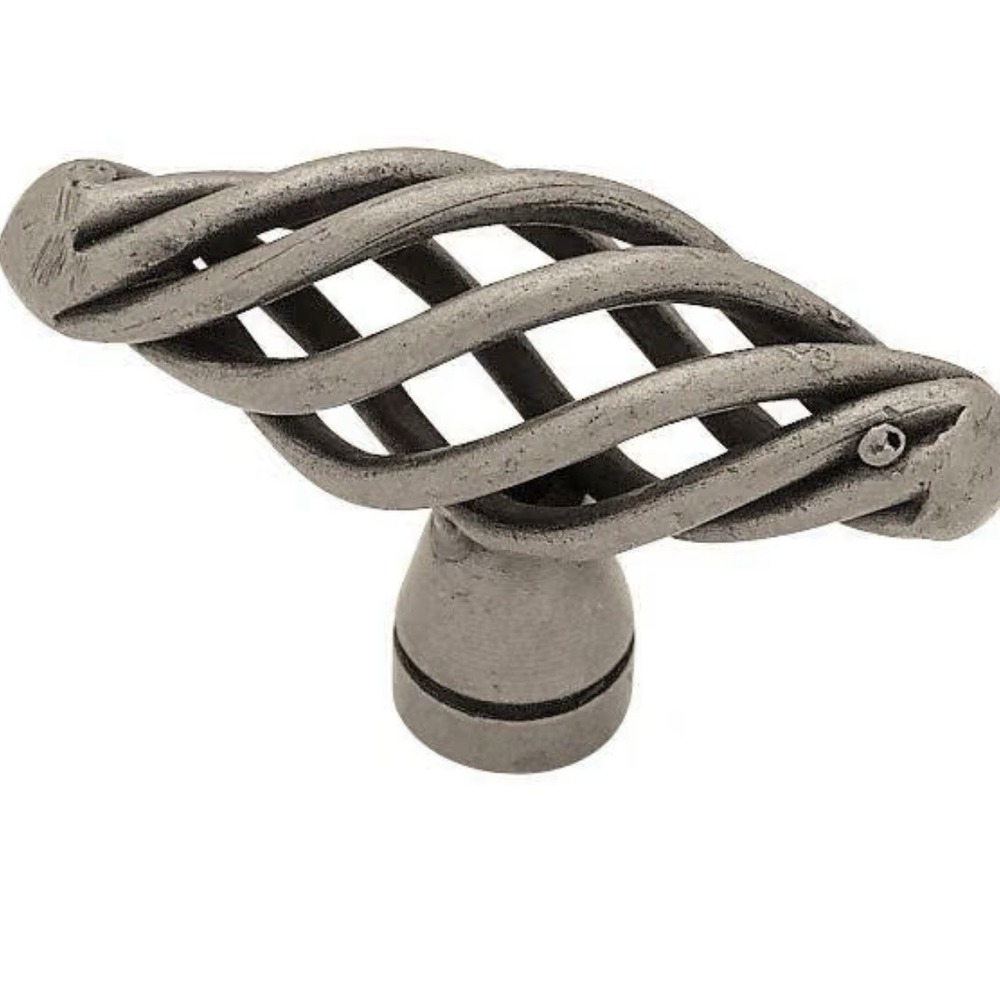 21- Pcs LIBERTY Birdcage Knob Pull Handle Kitchen PN0528H-AP-C Pewter